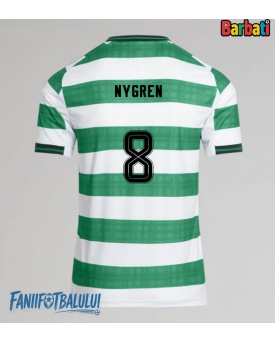 Celtic Benjamin Nygren #8 Tricou Fotbal Replică 2025-26 Barbati Acasa